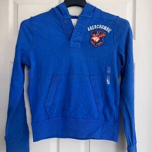 abercrombie kids Boys Hoodie Blue size Large